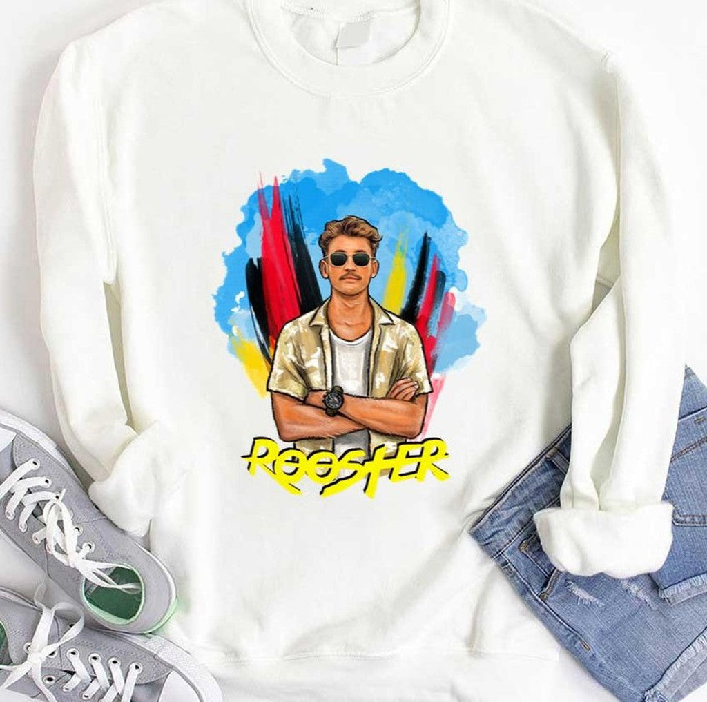 Rooster Hawaiian Shirt And Sunglasses Edition Top Gun Maverick Unisex Hoodie