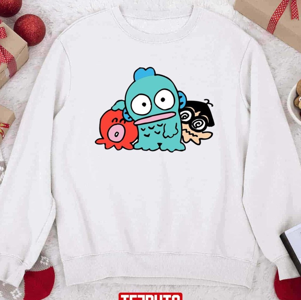 Sea Friend Hangyodon Blue Unisex Sweatshirt