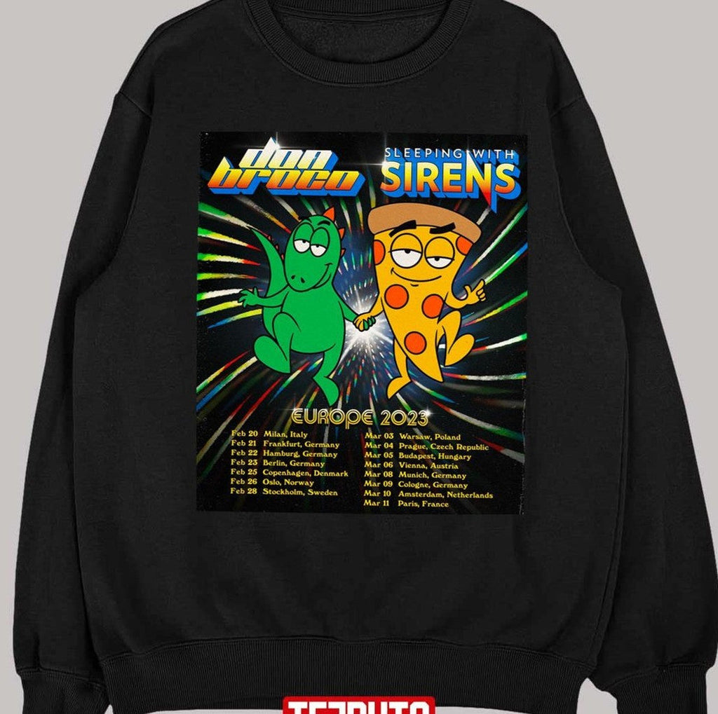 Sleeping With Sirens Tour Dates 2023 Unisex T-Shirt
