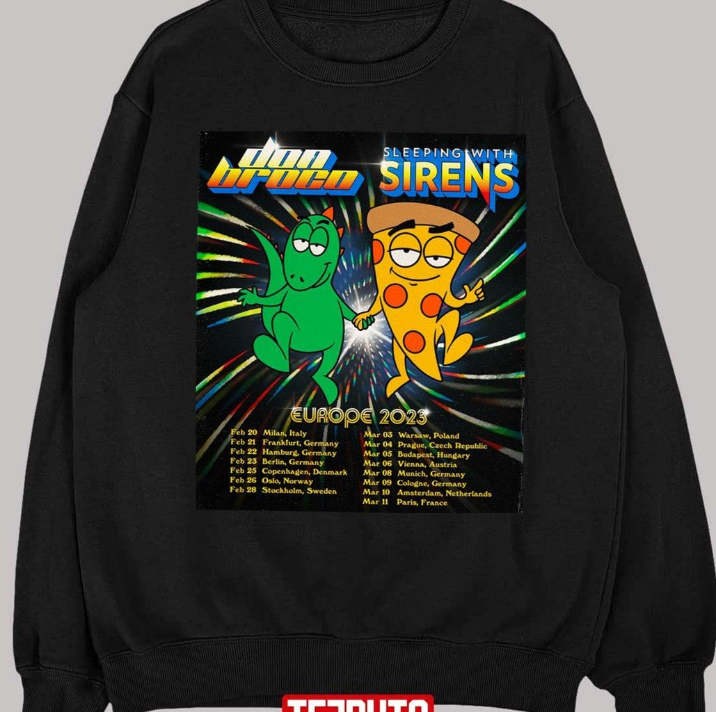 Sleeping With Sirens Tour Dates 2023 Unisex T-Shirt