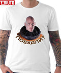 Portrait Johnny Sins Astronaut Unisex T-shirt