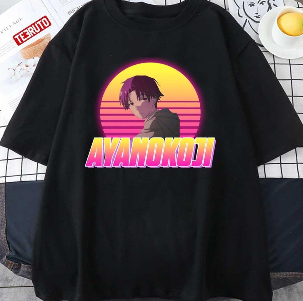 Neon Art Kiyotaka Ayanokoji Classroom Of The Elite Unisex T-Shirt