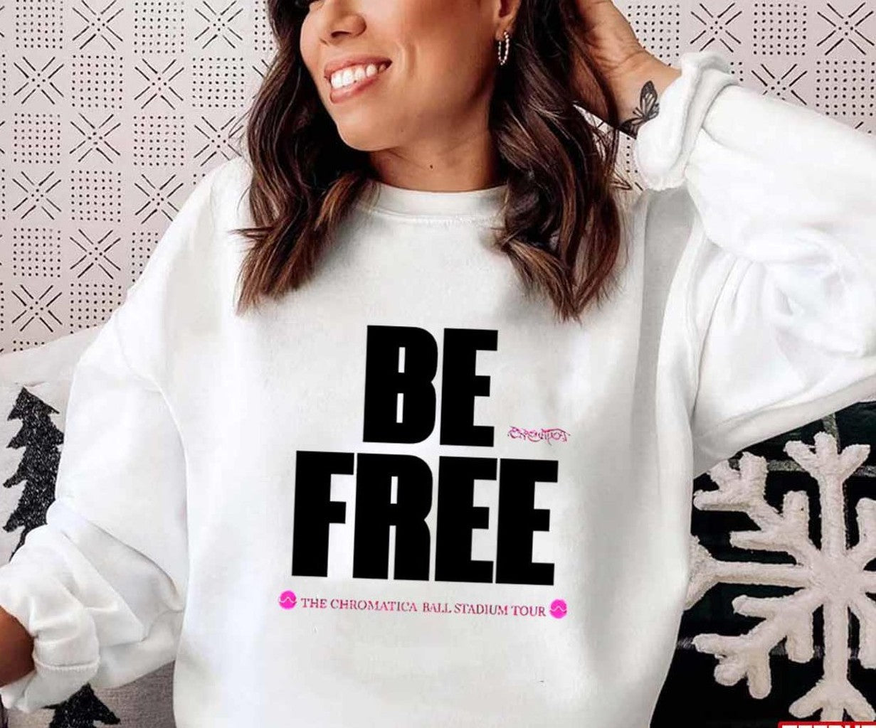 Be Free Lady GAGA The Chromatica Ball Stadium Tour Unisex T-Shirt