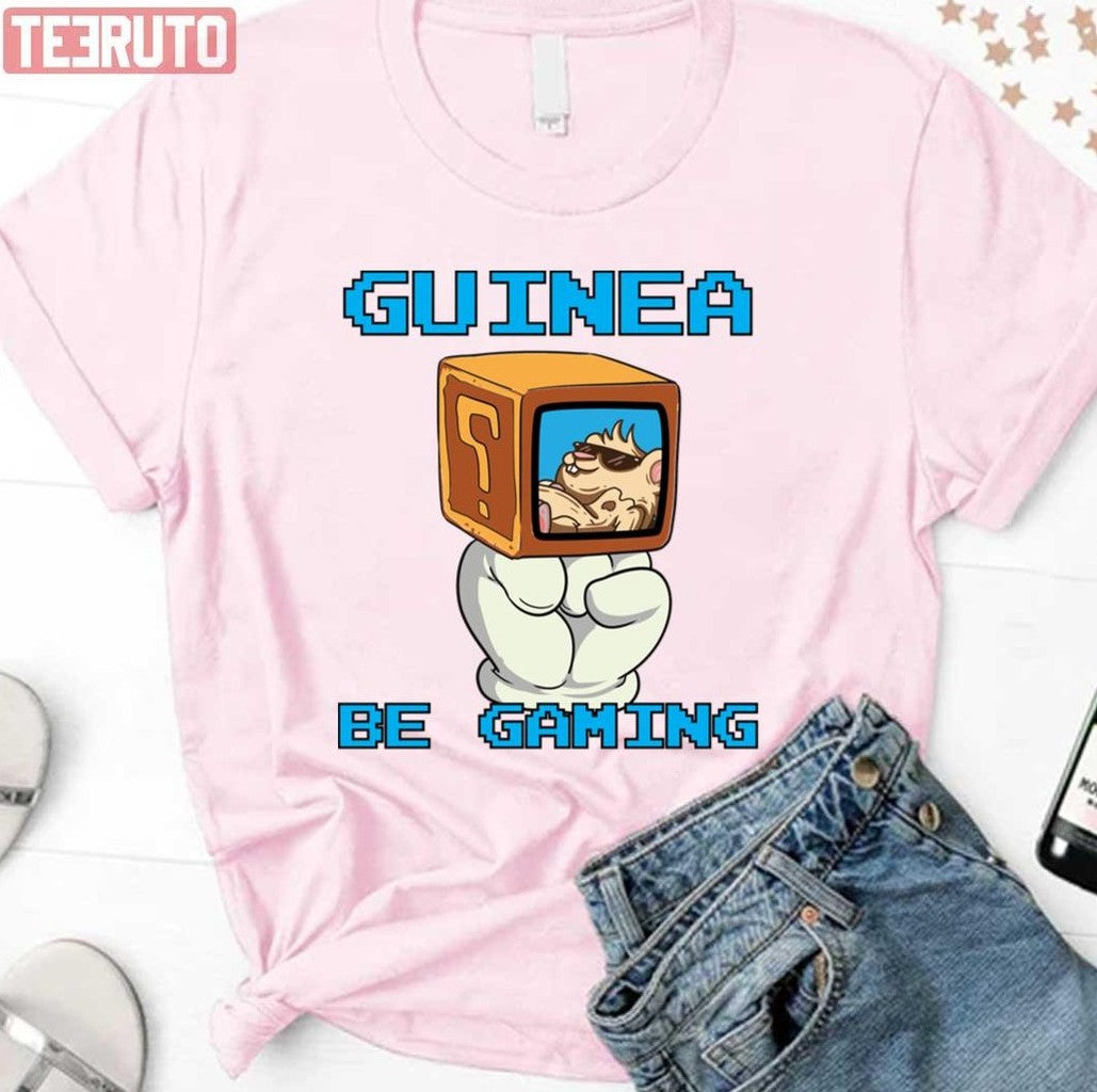 Be Gaming Guinea Cute Gaming Guinea Pig Unisex Sweatshirt