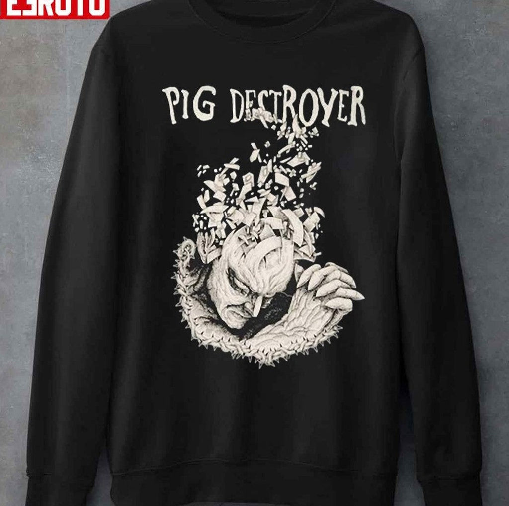 Pig Destroyer Jef Whitehead Art Unisex T-shirt