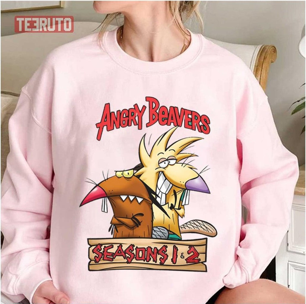 Seasons 1 2 Angry Beavers Unisex Sweatshirt