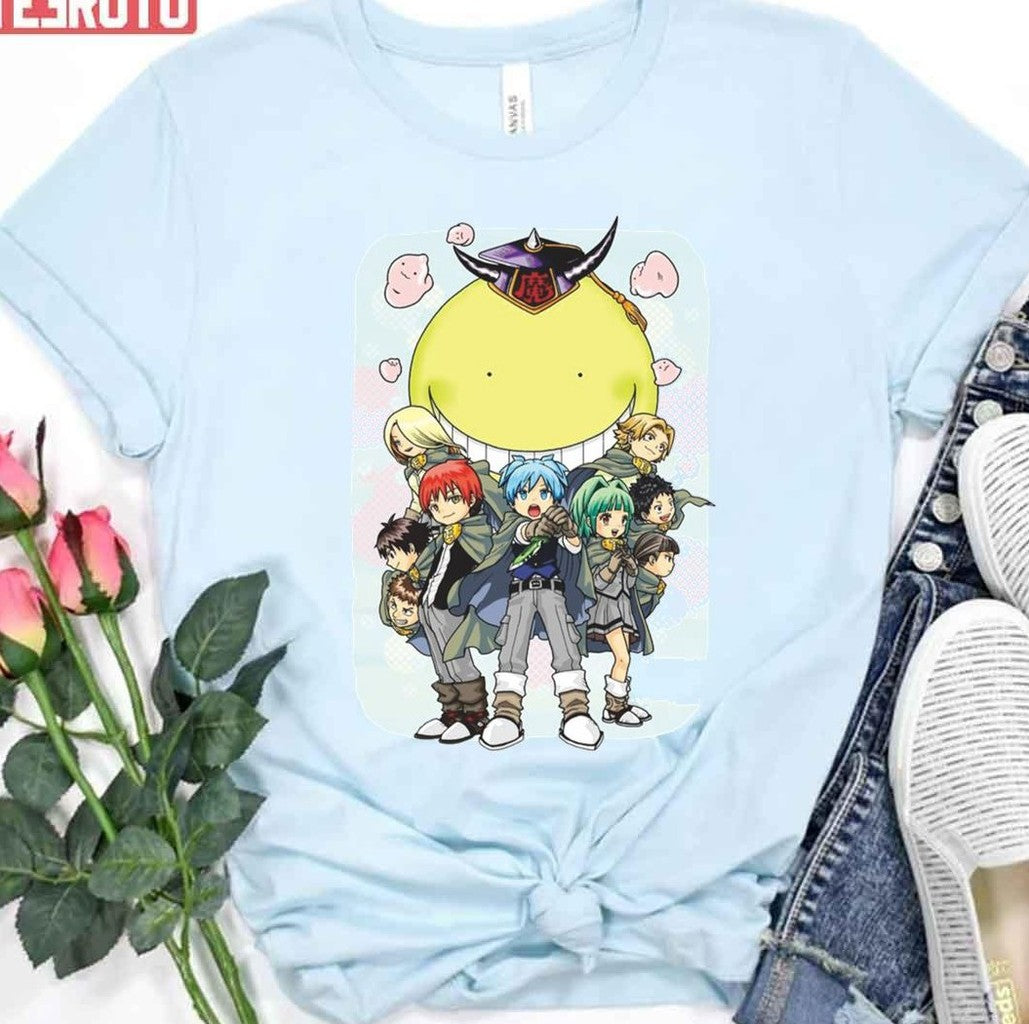 Assasination Classroom Chibi Cute Squad Unisex T-Shirt