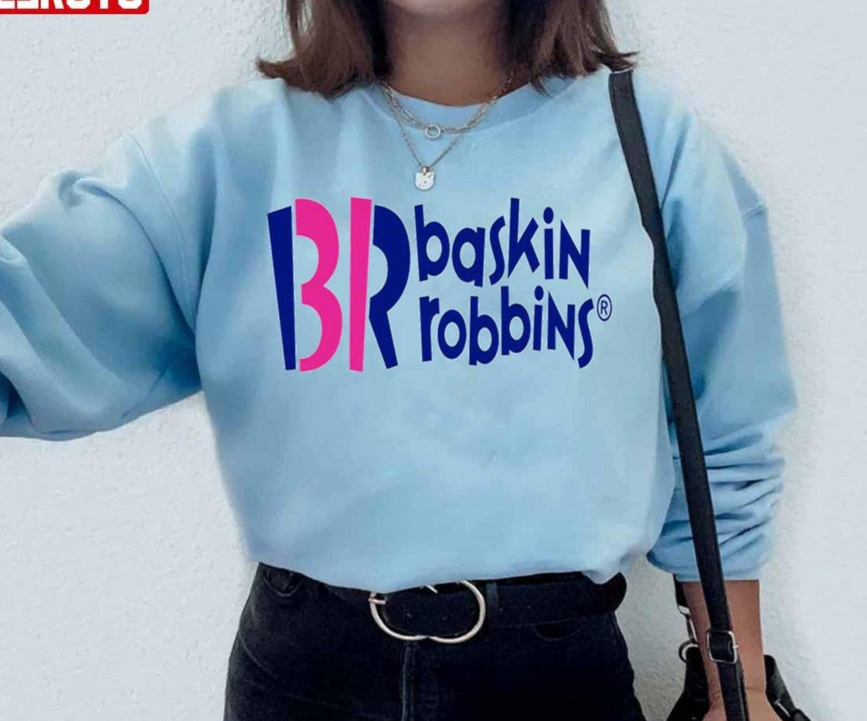Baskin Robbins Ice Logo Unisex Sweatshirt