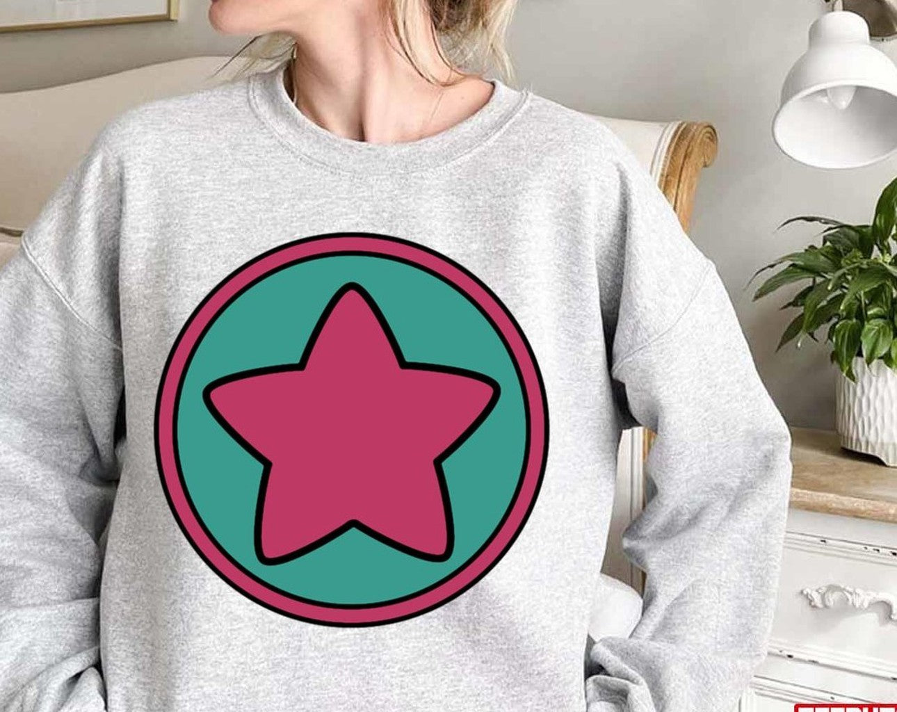 Scott Pilgrim Takes Off Ramona Flower's Star Unisex Sweatshirt