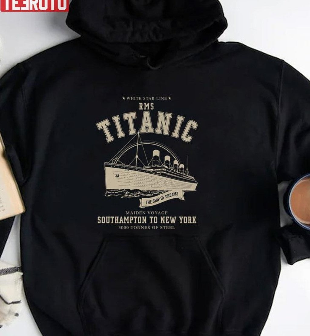 Southamton To New York Titanic Unisex Sweatshirt