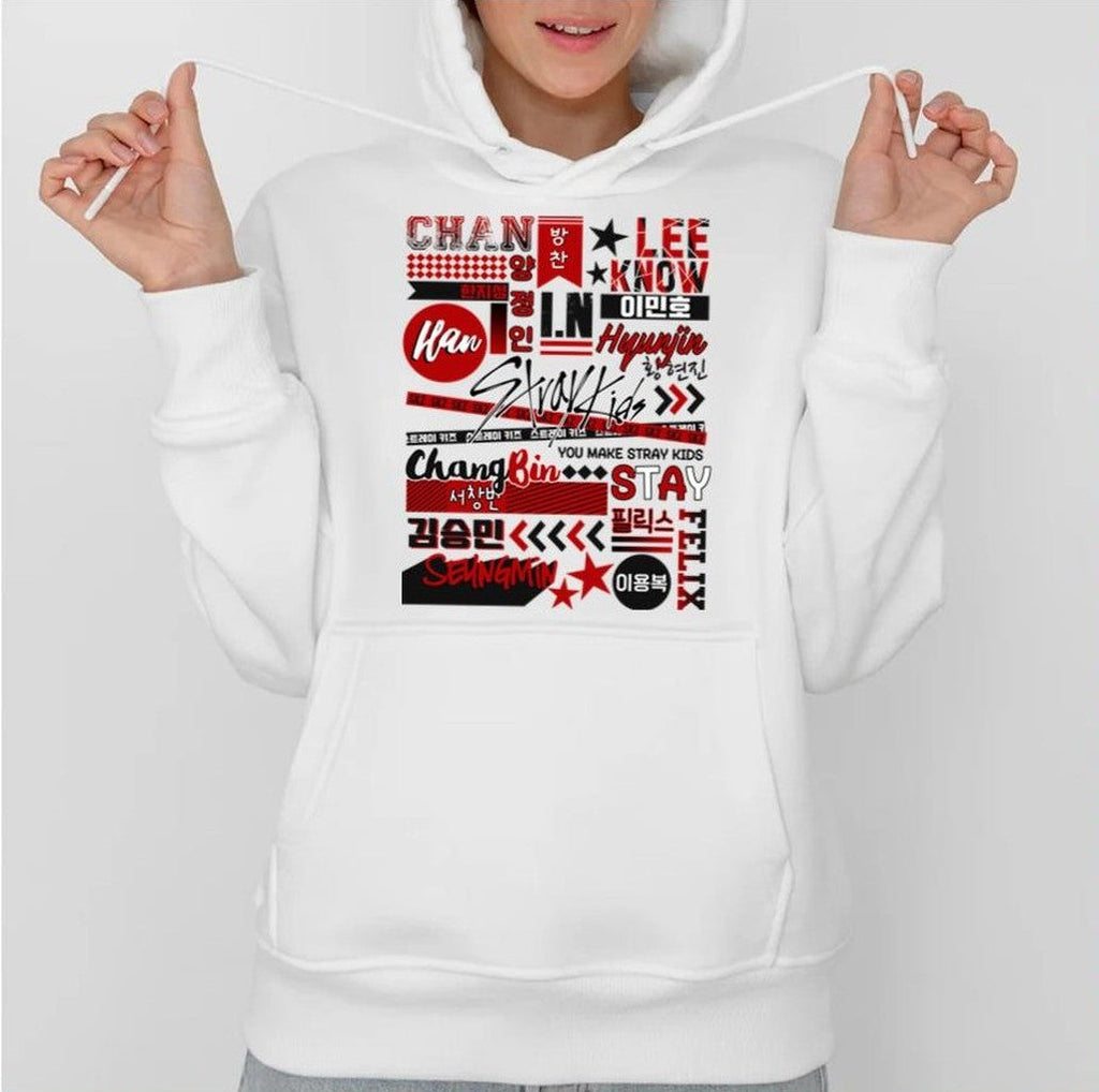 Ot8 Collage Stray Kids Unisex Sweatshirt