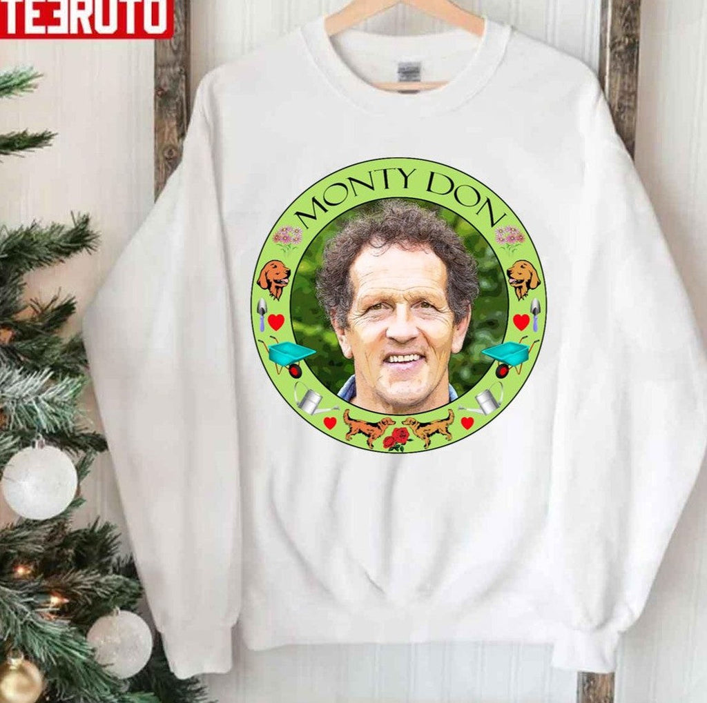 Monty Don Christmas Unisex Sweatshirt