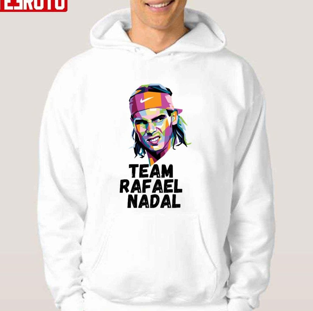 Team Rafael Nadal Vector Painting Unisex T-shirt