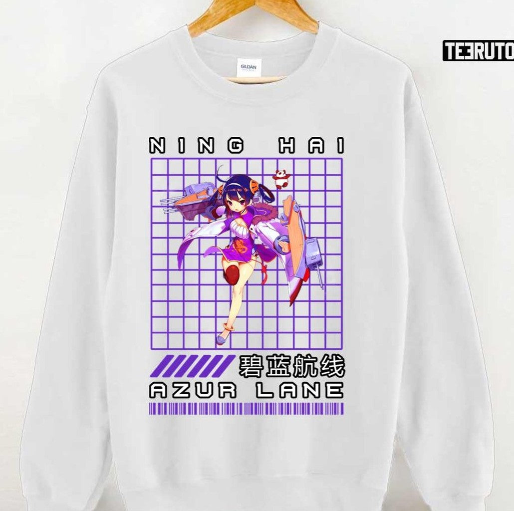 Ning Hai Azur Lane Character Art Unisex T-shirt