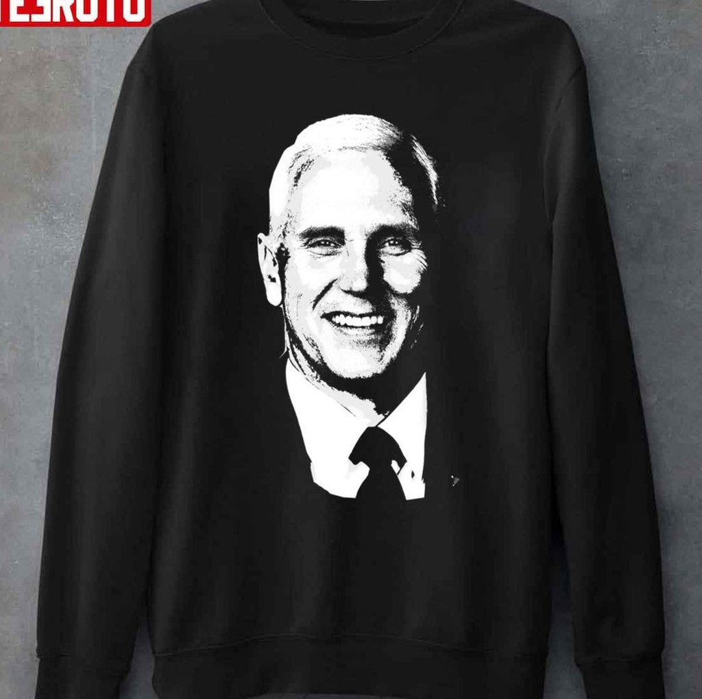 Portrait Of Mike Pence Design Unisex T-Shirt