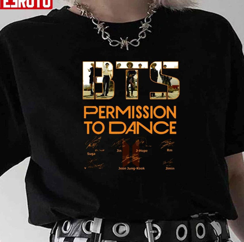 Permission To Dance Bts Unisex T-Shirt