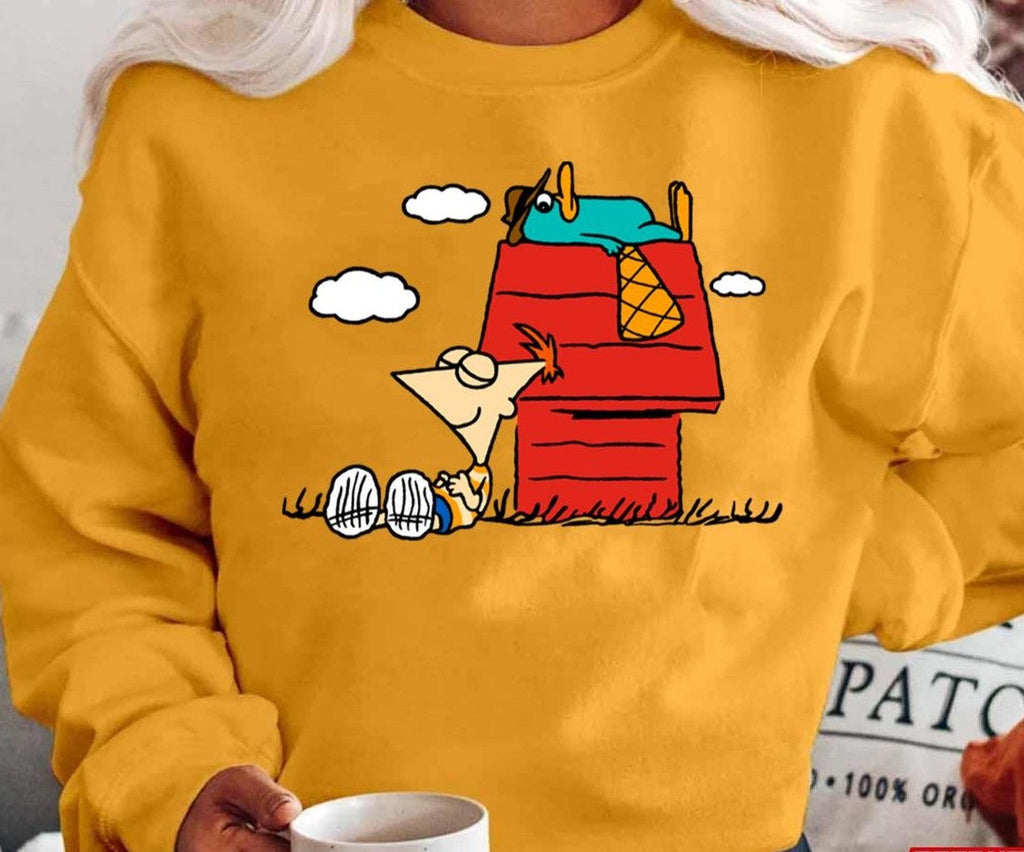 Snoophi Funny Phineas And Ferb Platypus Unisex T-Shirt