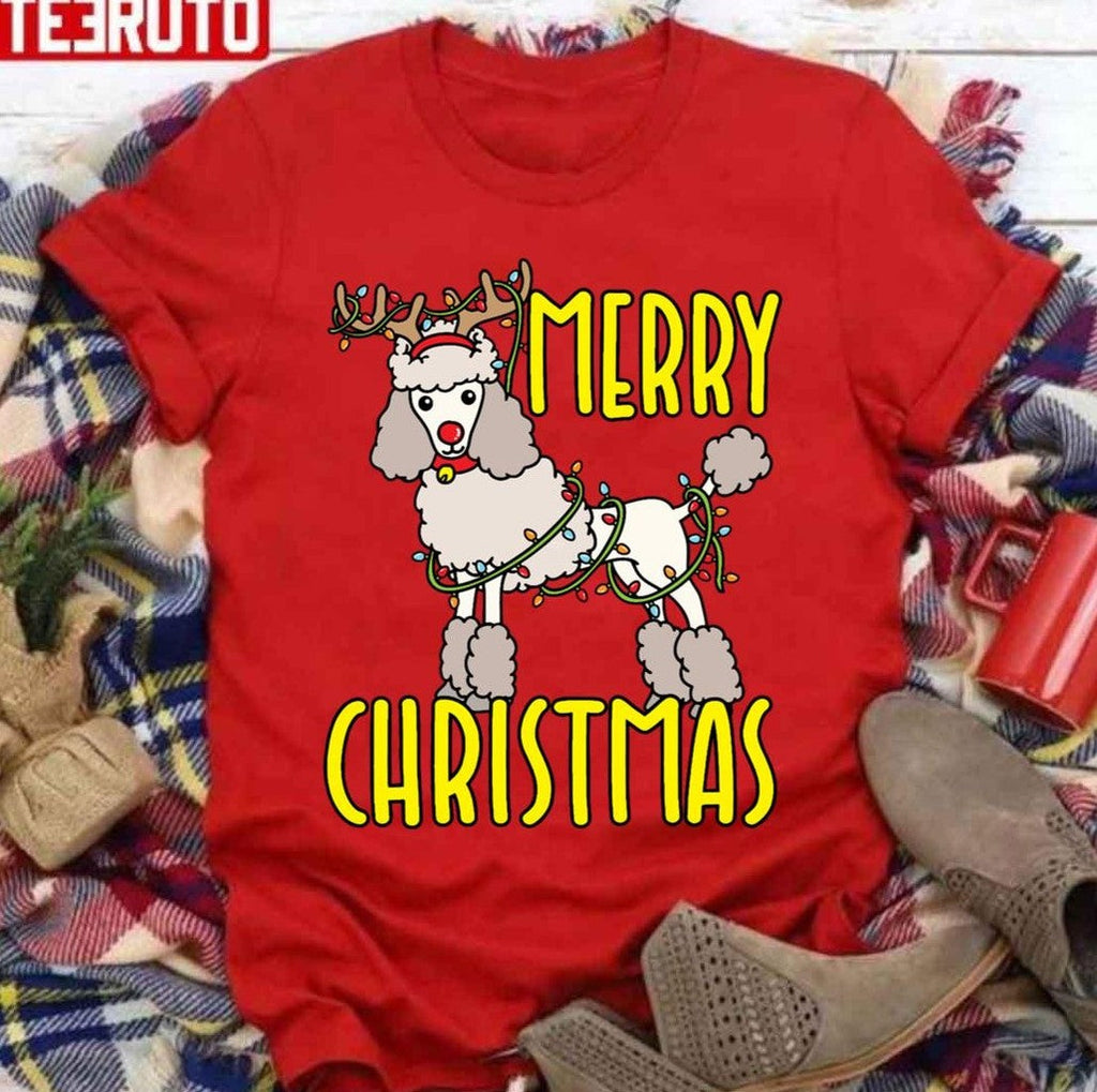 Poodle Christmas Unisex Sweatshirt