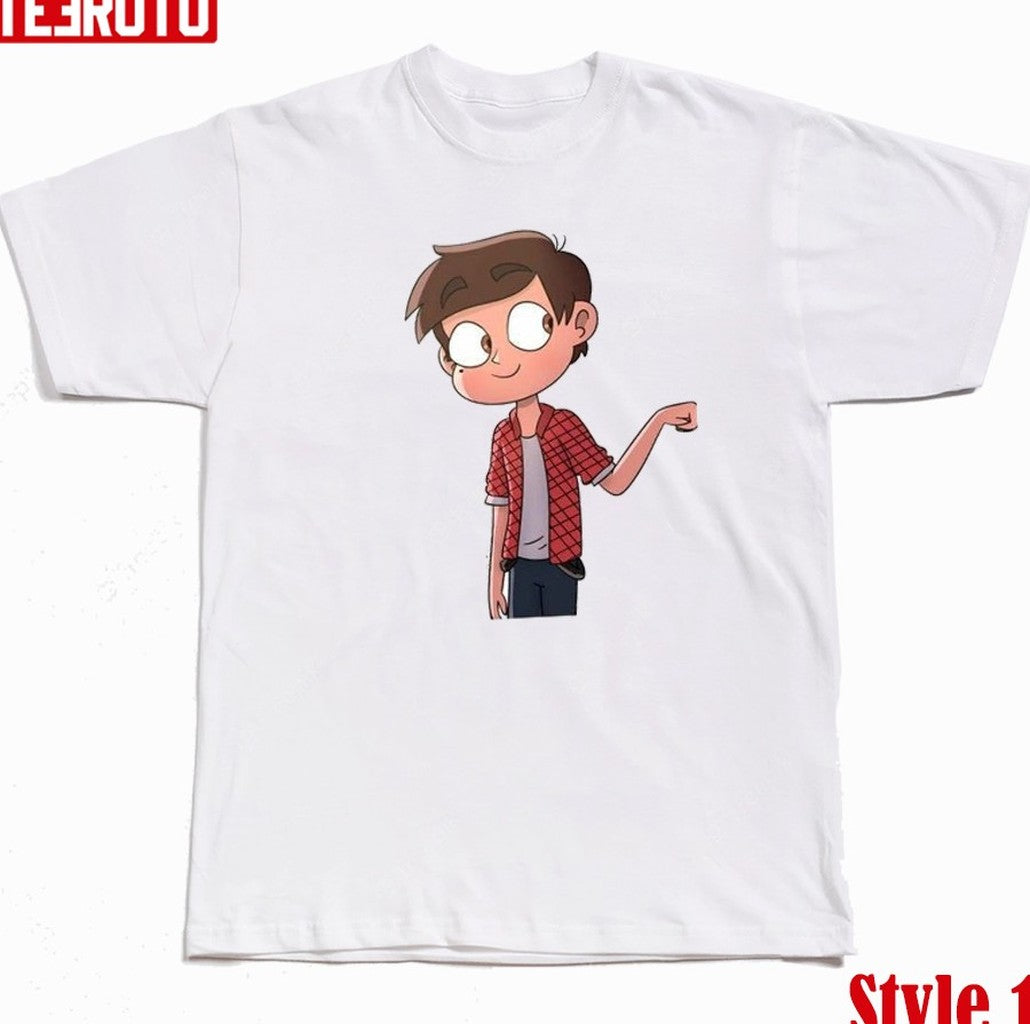 Star Vs The Forces Of Evil Couple Design Valentine's Day Unisex T-Shirt