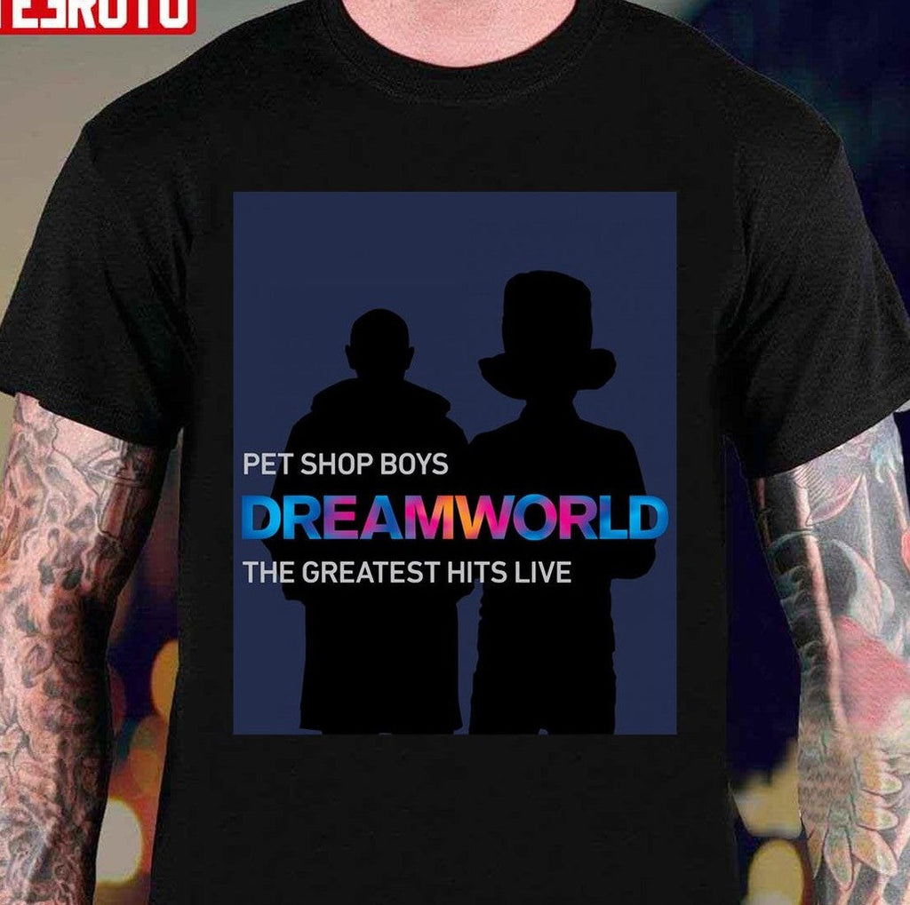 Pet Shop Boys Dreamworld The Greatest Hits Live Unisex T-Shirt