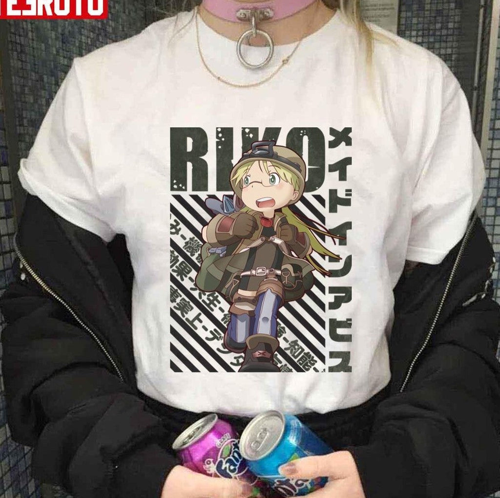 Short Cute Girl Made In Abyss Riko Unisex Hoodie