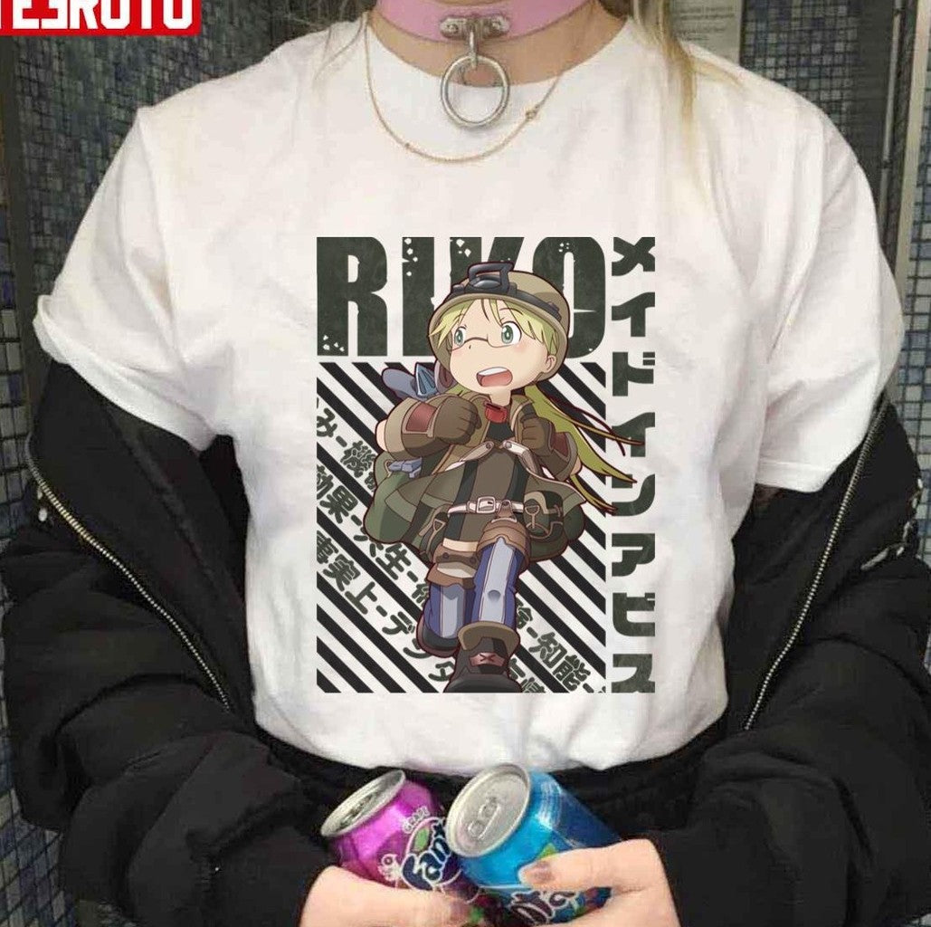 Short Cute Girl Made In Abyss Riko Unisex Hoodie