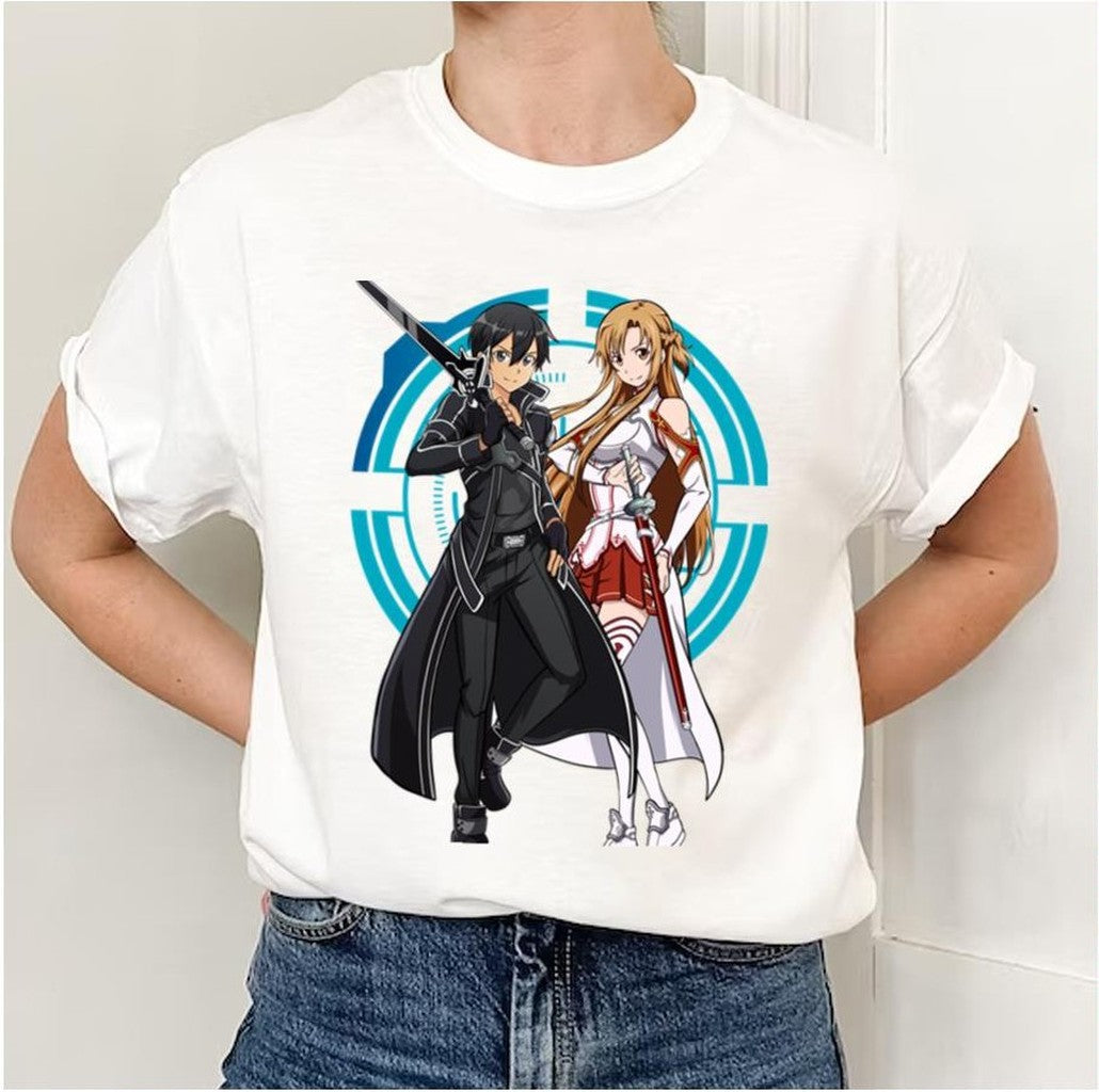 Sword Art Online Anime Asuna And Kirito Unisex Sweatshirt