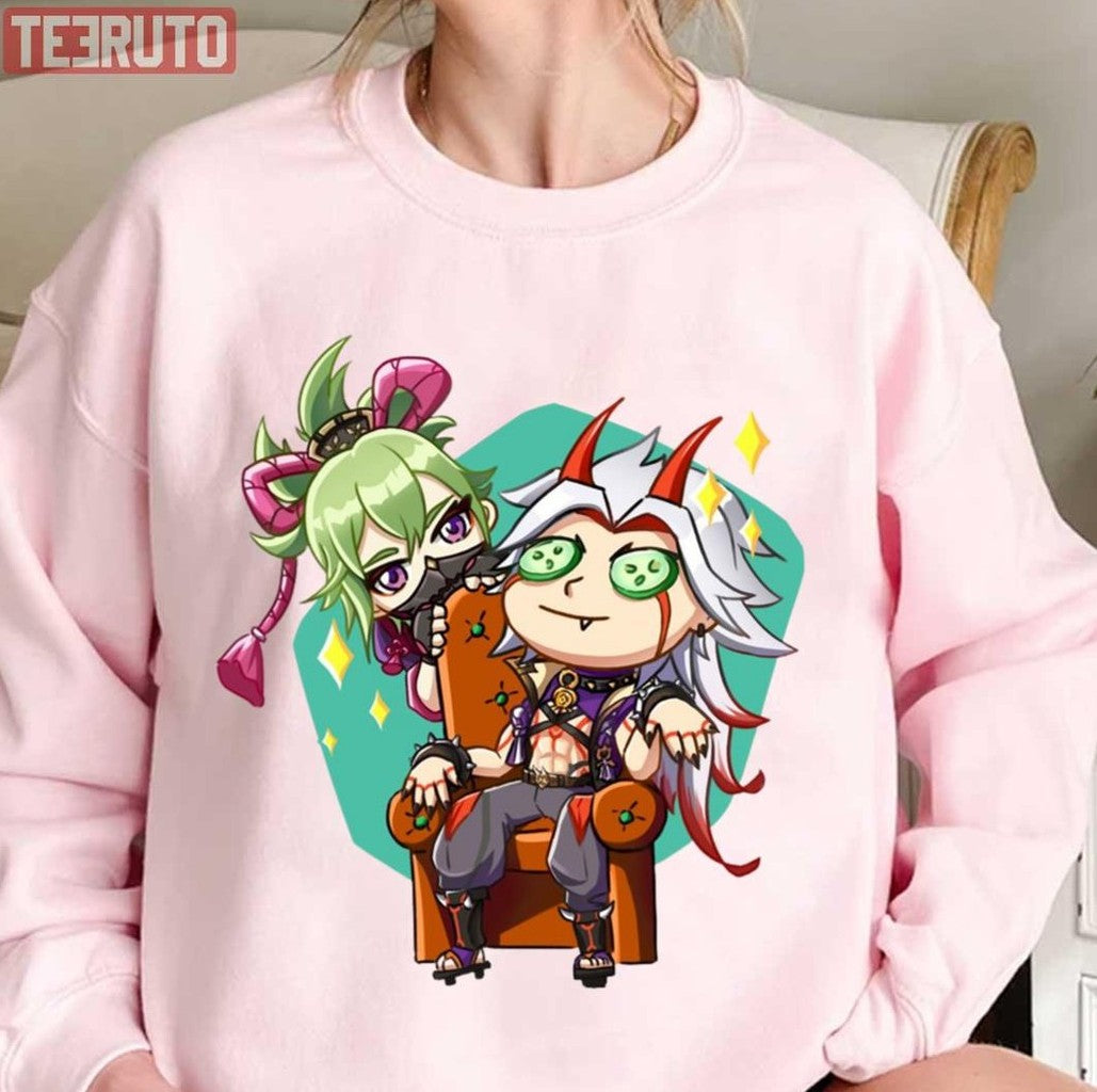 Arataki Itto And Kuki Shinobu Genshin Impact Unisex T-Shirt