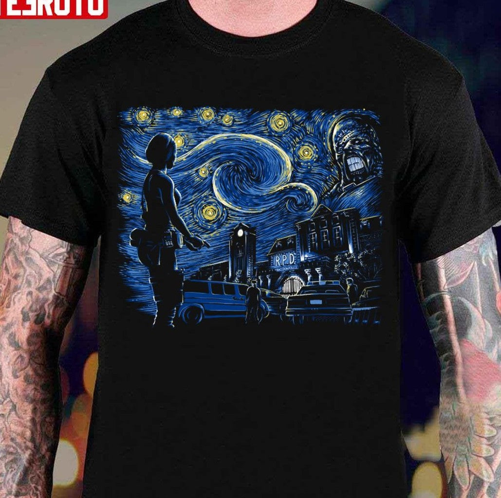 Starry Evil Resident Evil Unisex T-Shirt