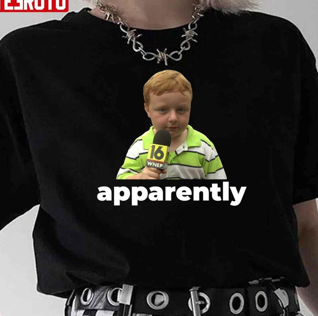 Apparently Kid Meme Comedy Unisex Sweatshirt