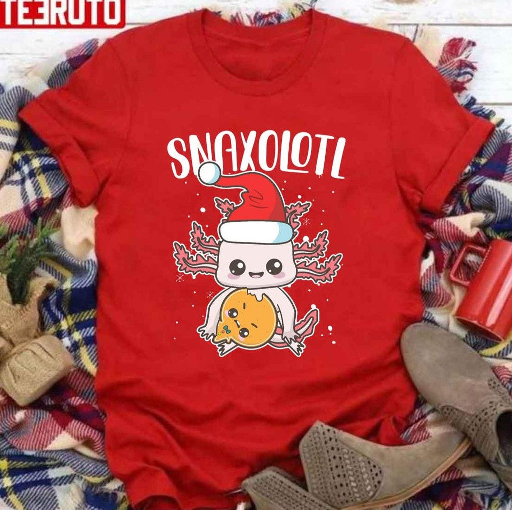 Snaxolotl Christmas Axolotl Sweatshirt