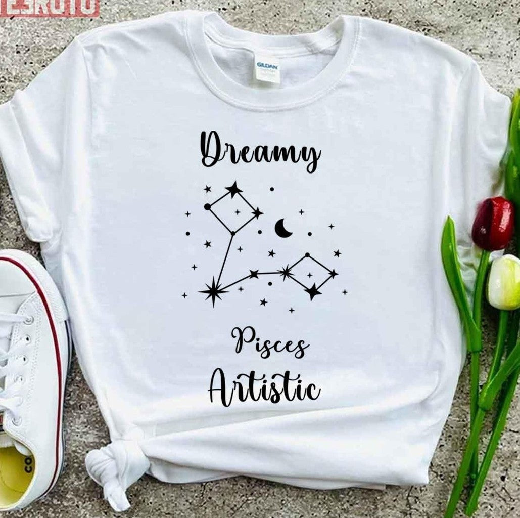Pisces Dreamy And Artistic Unisex T-Shirt