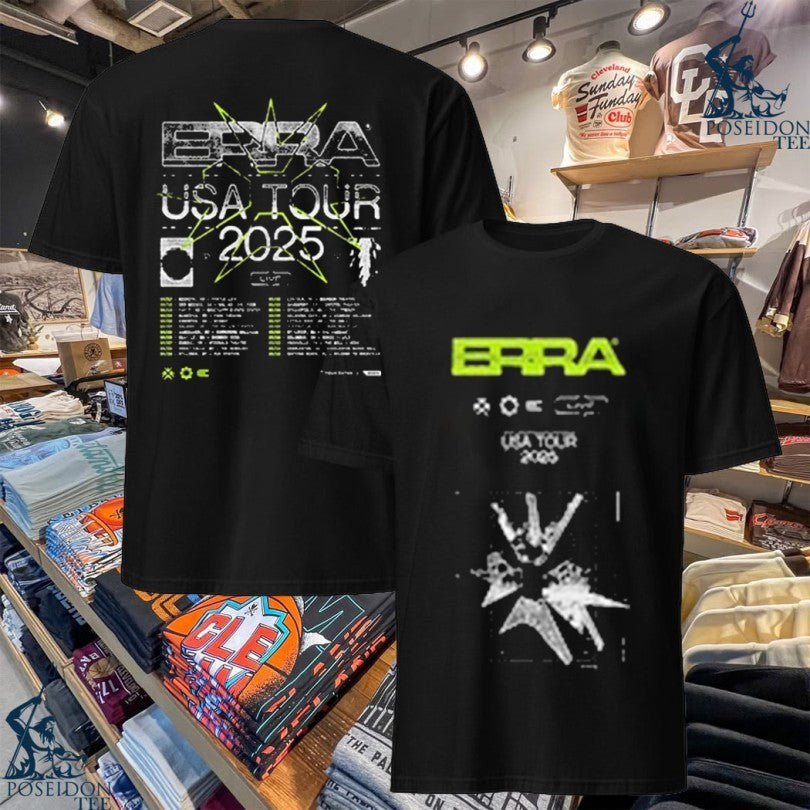 Erra Live Usa Tour 2025 T-shirt