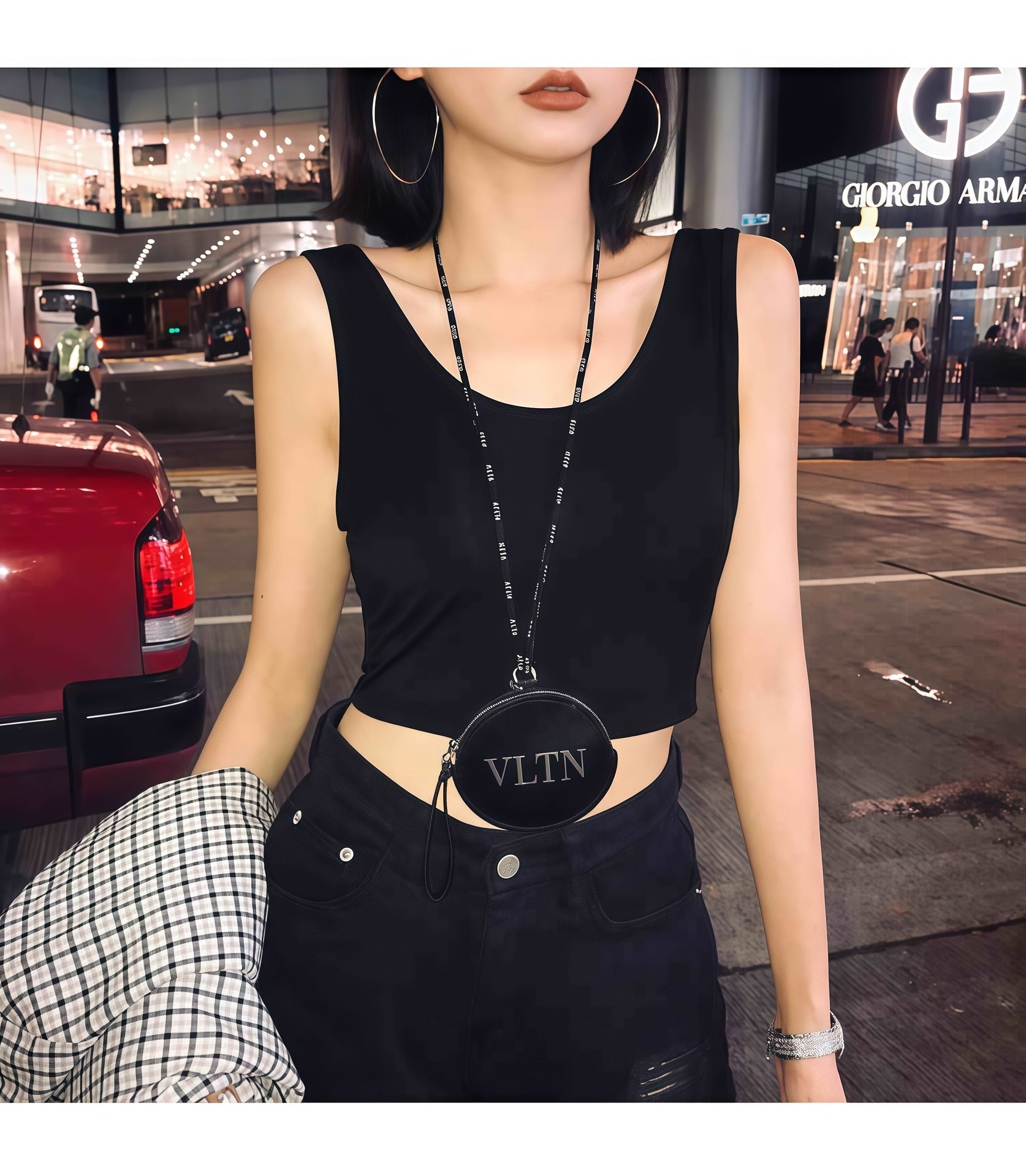 Padded Vest Women's Short Summer Navel Wrapped Chest 2025