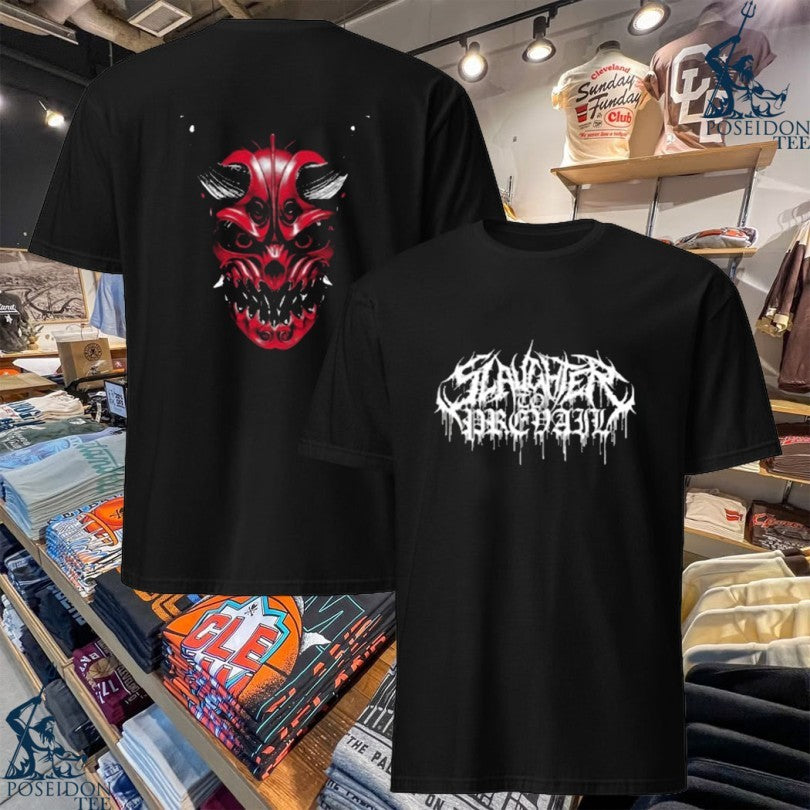 First Blood Slaughter To Prevail Oni Red T-shirt
