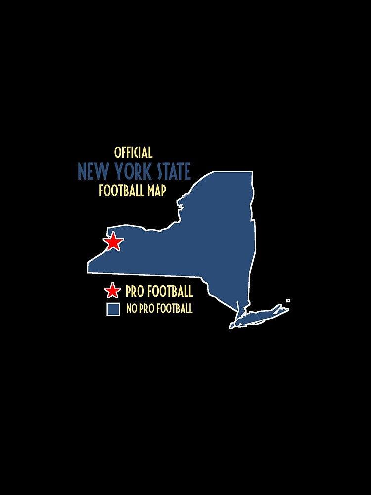 Official New York State Football Map by NeboulaHamra