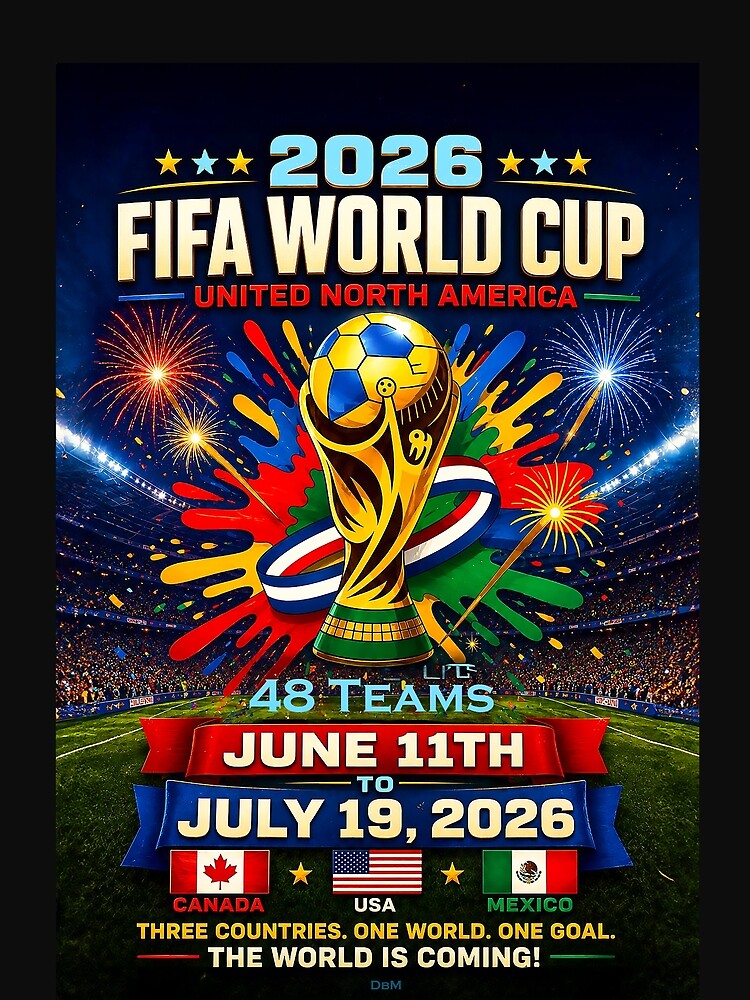 FIFA 2026 WORLD CUP - 48 Natiions - One Trophy - One Champion by DBM Photo Art 1