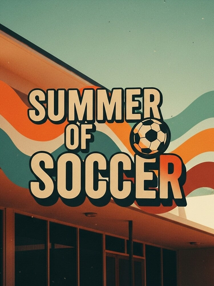 Summer of Soccer Art by HappySproutArt