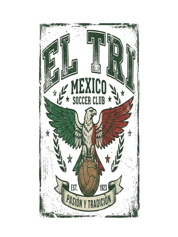 El Tri Mexico Soccer Tee by Fankickstore