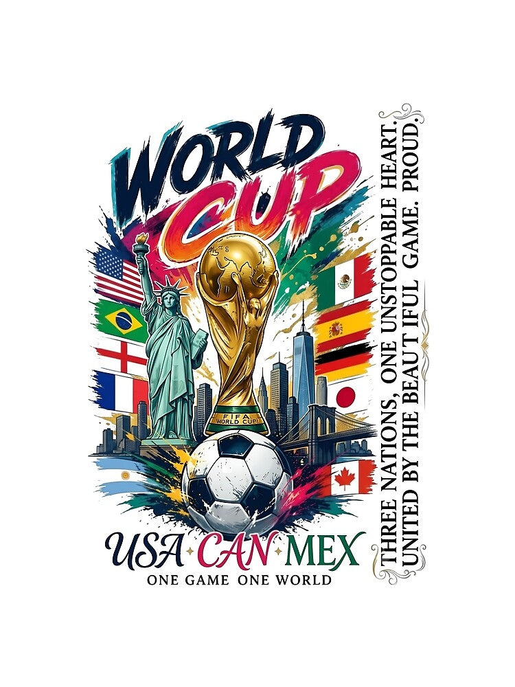 World Cup 2026 USA Canada Mexico Soccer by Sovereign Supply Co.