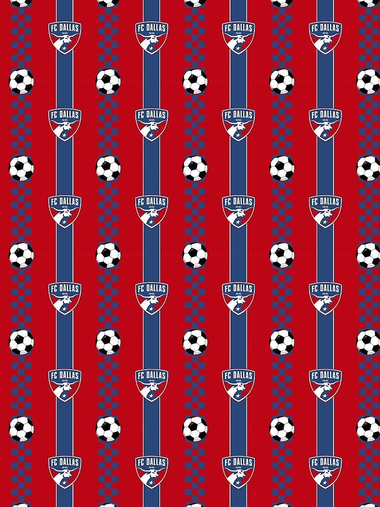 FC Dallas seamless pattern by GetUpStudios