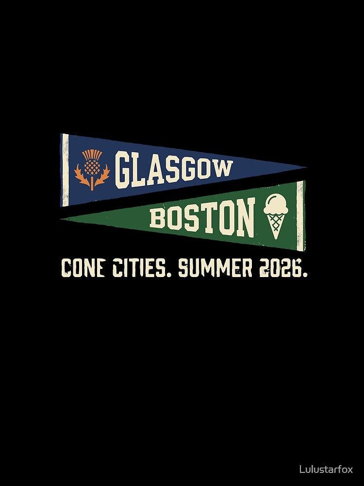 Glasgow Boston Cone Cities Pennant Summer 2026 by Lulustarfox