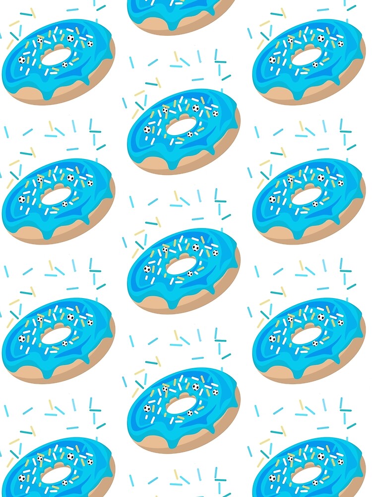 World Cup Football Season Donut |Argentina Fan Art by Rush2Buy