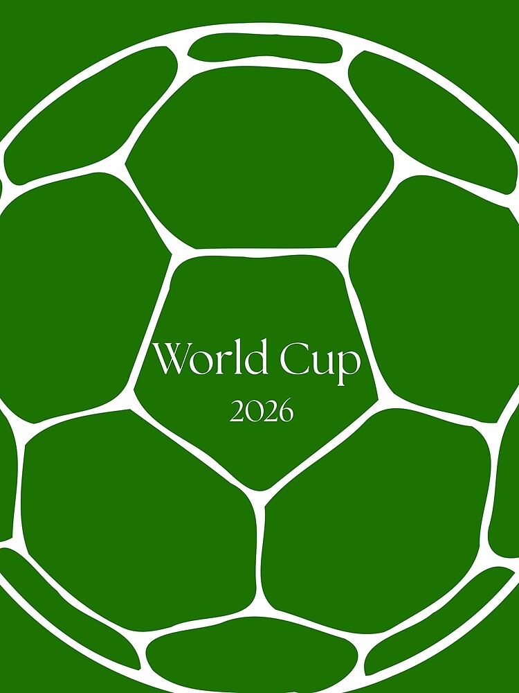 Copy of Copy of 2026 Football Global Tournament Fan Ball (Green) by Digital Muse 7