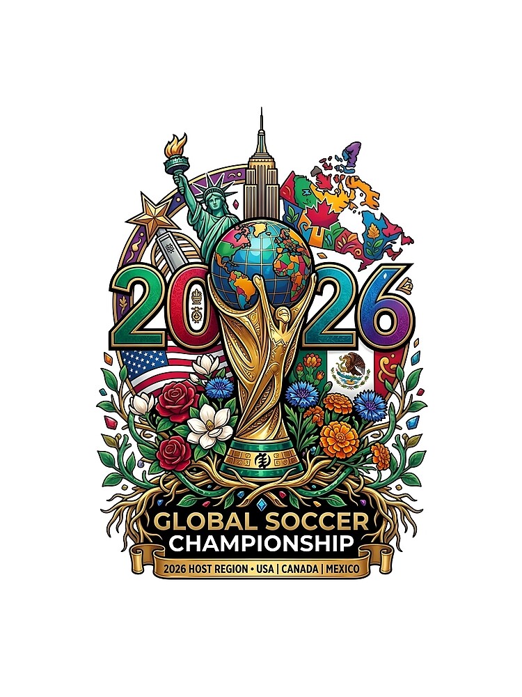 Global Soccer Championship 2026 Host Nations by Sovereign Supply Co.