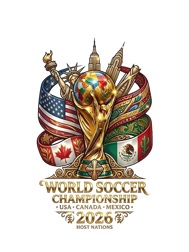 World Soccer Championship 2026 Host Nations by Sovereign Supply Co.