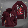 Atlanta Falcons Quarter Zip Hoodie Rocking Drummer Custom Name Gift For Fan