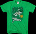 Green Ranger Mighty Morphin Power Rangers T-Shirt - clothing by FluxTees.com (Image 1)
