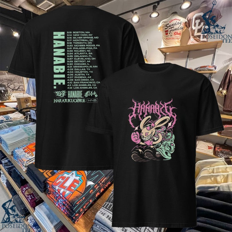 Hanabie 2026 Rabbit Tour T-shirt