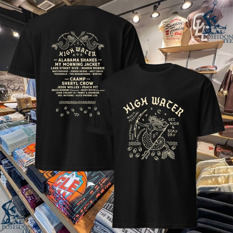 High Water Festival Mermaid Lineup T-shirt